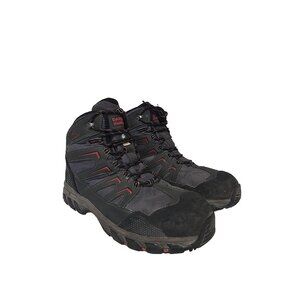 DAKOTA Men's 2127 Steel Toe Steel Plate WP Mid-Cut Safety Hiking Boot Size 13W/L